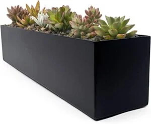 metal planter